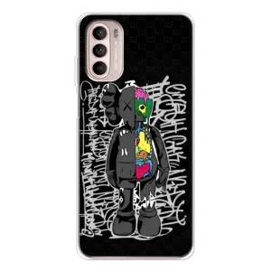 Чохли для Motorola MOTO G52 - Bearbrick Louis Vuitton (PREMIUMPrint) (Стиль Bearbrick)