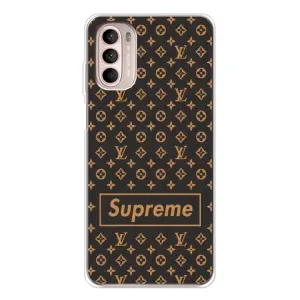 Чехол для Motorola MOTO G52 с картинкой Supreme (AlphaPrint)