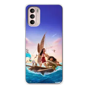 Чохол з мультфільмом Ваяна Motorola MOTO G52 (Команда Ваяна Мауї)