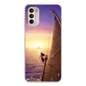 Чохол з мультфільмом Ваяна Motorola MOTO G52 (Захід сонця Ваяна)