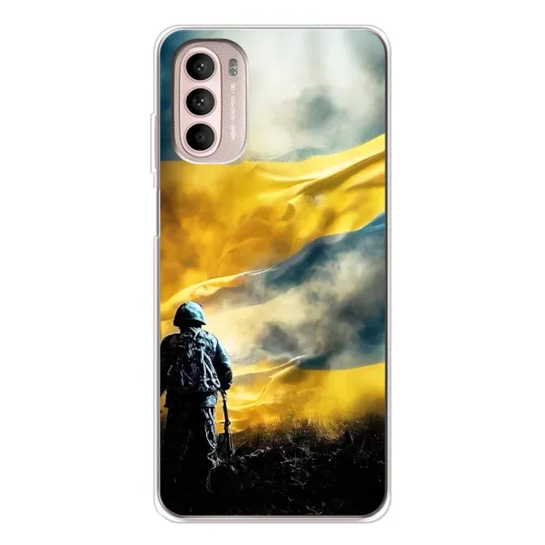 Чехол с принтом «Война» для Motorola MOTO G52