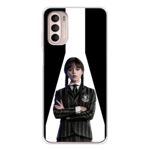 Чохли Венсдей на Motorola MOTO G52 Уенсдей (AlphaPrint) (W-Wednesday)