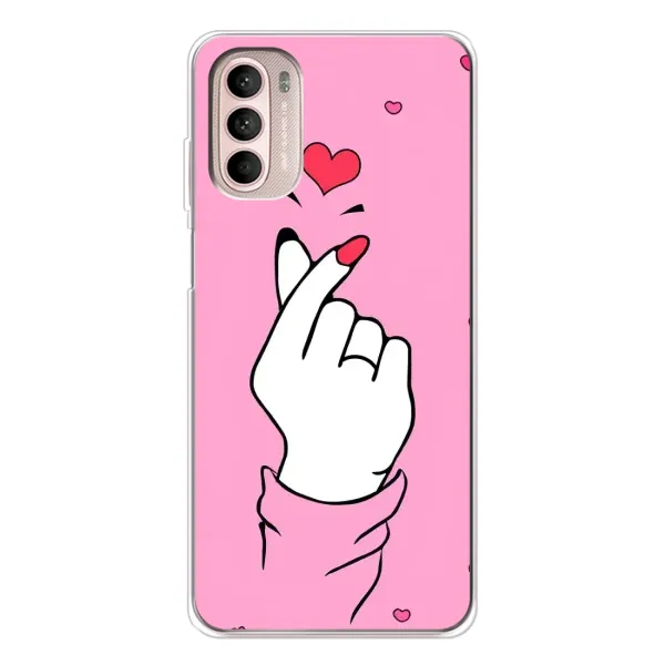 Чехол с принтом «Знак Love» для Motorola MOTO G52 Чехол с принтом «Знак Love» для Motorola MOTO G52