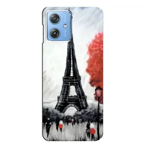 Чохол Ейфелева Вежа Motorola MOTO G54 / G54 Power - (AlphaPrint) (Вежа в Парижі)