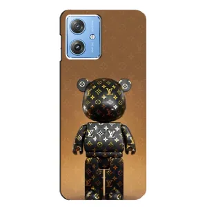 Чохли для Motorola MOTO G54 / G54 Power - Bearbrick Louis Vuitton (PREMIUMPrint)