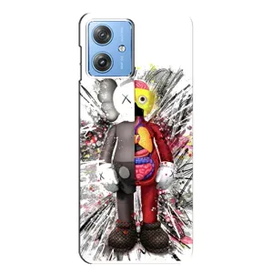 Чехлы для Motorola MOTO G54 / G54 Power - Bearbrick Louis Vuitton (PREMIUMPrint) (Беарбрик)
