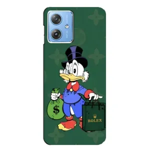 Чехли для Motorola MOTO G54 / G54 Power - Скрудж МакДак Louis Vuitton (PREMIUMPrint) (Богата Утка)