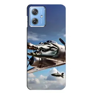 Чохол з мемом Тралалело тралала на Motorola MOTO G54 / G54 Power (Бомбардіро крокоділо)