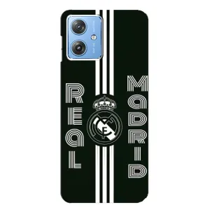 ФК Реал Мадрид чехлы для Motorola MOTO G54 / G54 Power (AlphaPrint) (черно белый Реал)