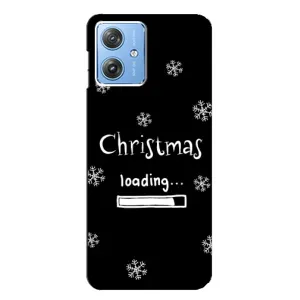 Чехол с принтом «Christmas loading» для Motorola MOTO G54 / G54 Power