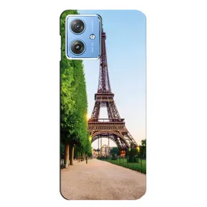 Чехол Эйфелева Башня для Motorola MOTO G54 / G54 Power - (AlphaPrint)