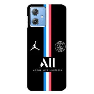 Чехлы PSG для Motorola MOTO G54 / G54 Power (AlphaPrint) (футболка ПСЖ)