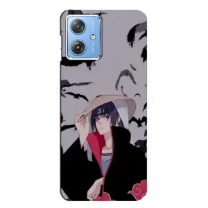 Анимешный чехол для Motorola MOTO G54 / G54 Power (Итачи Itachi)
