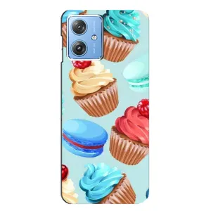 Чохли з фруктами для Motorola MOTO G54 / G54 Power (VPrint) (Кексики)