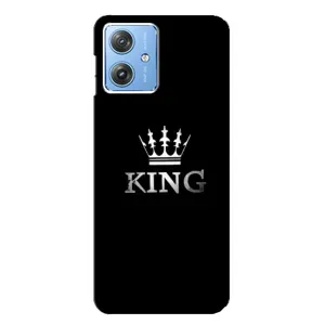 Чохол з Короною Моторола МОТО Дж54 / Дж54 Павер - (AlphaPrint) (KING)