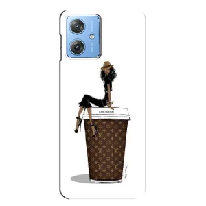 Чохли Луі Вітон для Motorola MOTO G54 / G54 Power (AlphaPrint - LOUIS VUITTON) (кава LOUIS VUITTON)