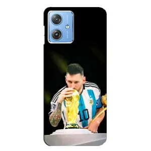 Чохли для Motorola MOTO G54 / G54 Power (Leo чемпіон) (AlphaPrint) (Кубок Мессі)