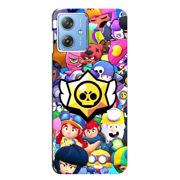 Чохол з принтом «Лого Brawl Stars» для Motorola MOTO G54 / G54 Power