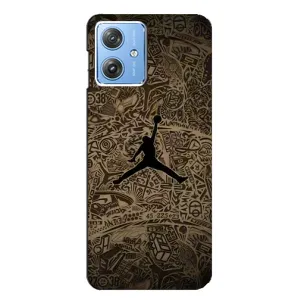 Чохли для Motorola MOTO G54 / G54 Power - з картинкою JORDAN (AlphaPrint) (Logo Jordan)