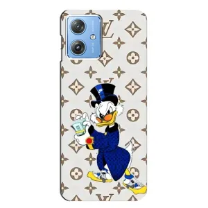 Чехли для Motorola MOTO G54 / G54 Power - Скрудж МакДак Louis Vuitton (PREMIUMPrint) (Макдак на стилі)