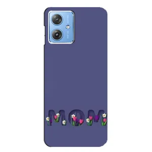 Чохли для мами на Motorola MOTO G54 / G54 Power (Мама в квітах)