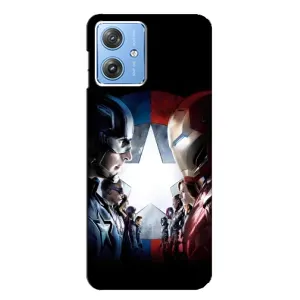 Чохли з героями Марвел Motorola MOTO G54 / G54 Power (VPrint) (Марвел стайл)