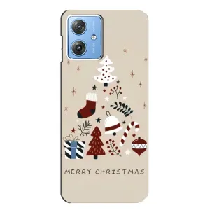 Чехол с принтом «Merry Christmas» для Motorola MOTO G54 / G54 Power