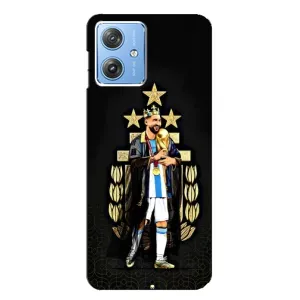Чохли для Motorola MOTO G54 / G54 Power (Leo чемпіон) (AlphaPrint) (Мессі Король)