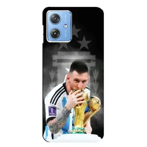 Чохли для Motorola MOTO G54 / G54 Power (Leo чемпіон) (AlphaPrint) (Мессі Чемпіон)