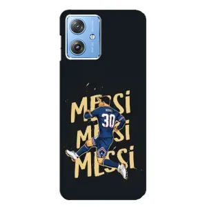 Чохли для Motorola MOTO G54 / G54 Power (Leo чемпіон) (AlphaPrint) (Messi ПСЖ)