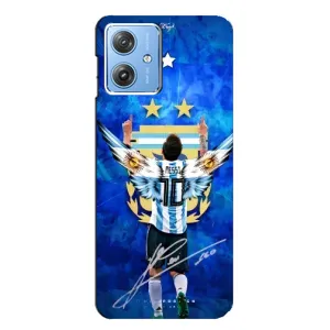 Чохли для Motorola MOTO G54 / G54 Power (Leo чемпіон) (AlphaPrint) (Мессі збірна)