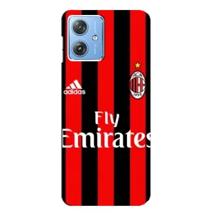 Чехлы для Motorola MOTO G54 / G54 Power (VPrint) - Футбольные клубы (Milan)