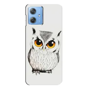 Чохол з пташками на Motorola MOTO G54 / G54 Power (VPrint) (Мила Сова)