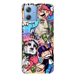 Чехлы с крутыми принтами для Motorola MOTO G54 / G54 Power - (PREMIUMPrint) (Monopoly man)