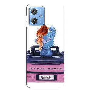 Чохол з друком для Motorola MOTO G54 / G54 Power - (Мода) (AlphaPrint) (На машині)