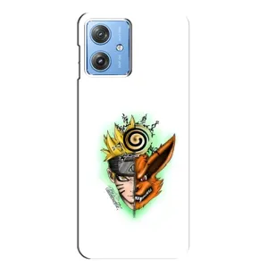 Naruto Anime Чохли для Моторола МОТО Дж54 / Дж54 Павер (AlphaPrint) (Наруто Курама)