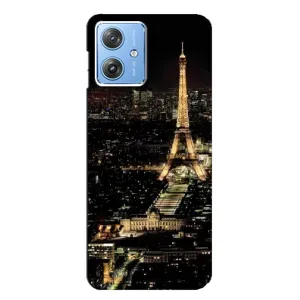 Чохол Ейфелева Вежа Motorola MOTO G54 / G54 Power - (AlphaPrint) (Нічний Париж)
