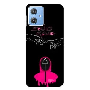 Чехол Гра в кальмара для Motorola MOTO G54 / G54 Power (Минимализм Игра кальмара)