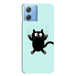 Чохол з принтом «Падаючий кіт» для Motorola MOTO G54 / G54 Power
