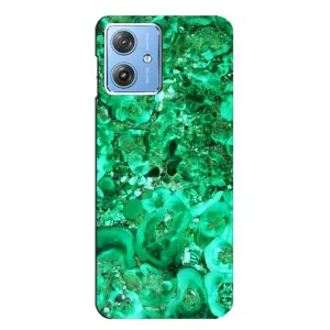 Мраморний чехол на Motorola MOTO G54 / G54 Power (VPrint) (Салатовий Мрамор)