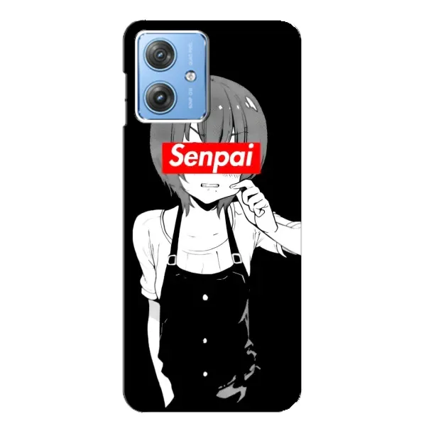 Чехол с принтом «Senpai» для Motorola MOTO G54 / G54 Power