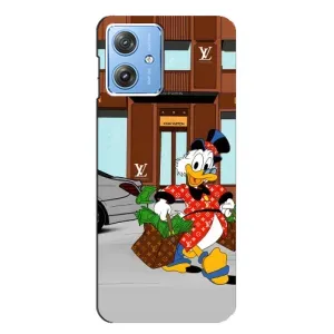 Чехлы для Motorola MOTO G54 / G54 Power - Скрудж МакДак Louis Vuitton (PREMIUMPrint)