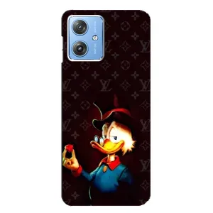 Чехли для Motorola MOTO G54 / G54 Power - Скрудж МакДак Louis Vuitton (PREMIUMPrint) (Скрудж з ботліантом)
