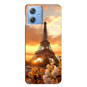 Чохол Ейфелева Вежа Motorola MOTO G54 / G54 Power - (AlphaPrint) (Сонячня вежа)