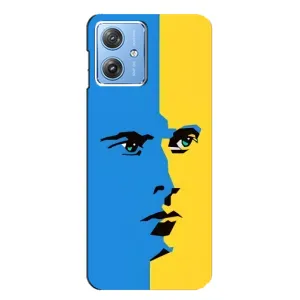 Украинские Чехлы для Motorola MOTO G54 / G54 Power с картинкой УПА (AlphaPrint) (Степан Бандера)