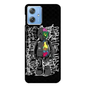 Чехлы для Motorola MOTO G54 / G54 Power - Bearbrick Louis Vuitton (PREMIUMPrint) (Стиль Bearbrick)