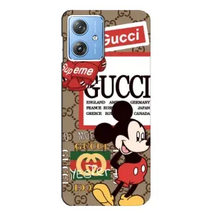 Чехол Disney Mouse Motorola MOTO G54 / G54 Power (PREMIUMPrint) (Стильный Микки)