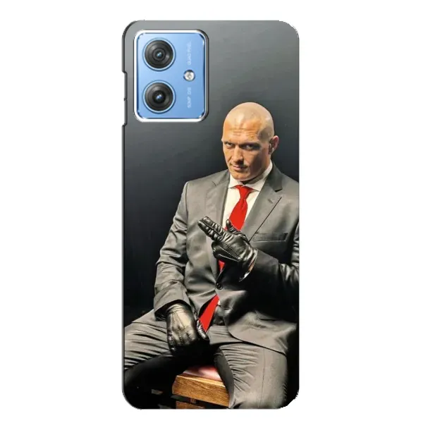 Чехол с принтом «Усик Hitman» для Motorola MOTO G54 / G54 Power