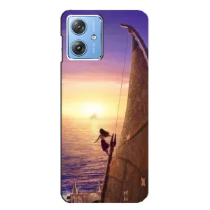 Чехол с мультфильмом Моана Motorola MOTO G54 / G54 Power (Закат Ваяна)