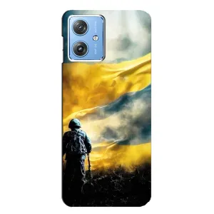 Чехол с принтом «Война» для Motorola MOTO G54 / G54 Power